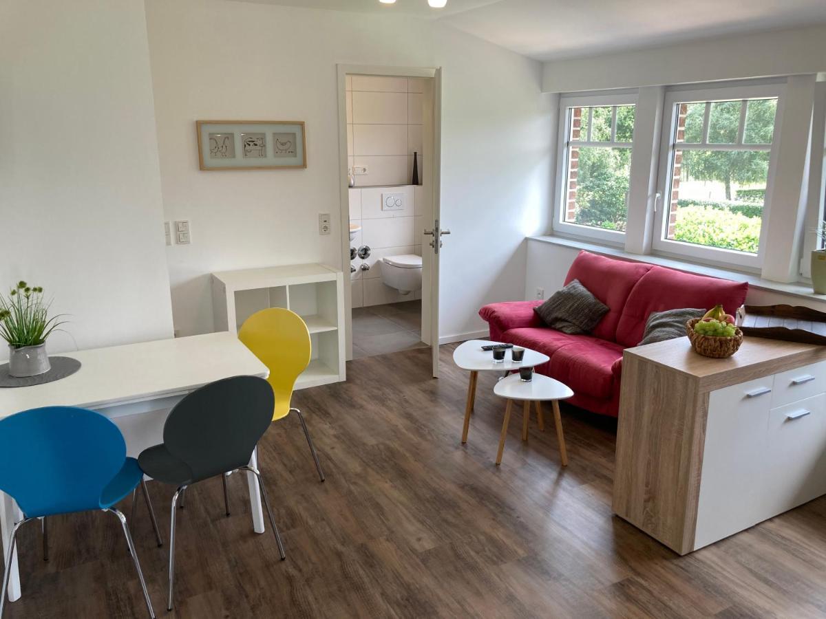 Ferienwohnung Heeser Birkenhof - Urlaub Auf Dem Bauernhof Mit Blick Ins Gruene Weeze Extérieur photo
