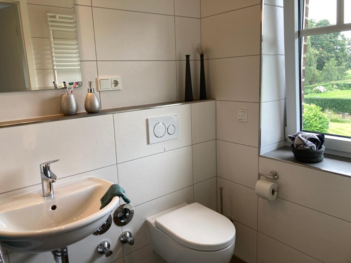 Ferienwohnung Heeser Birkenhof - Urlaub Auf Dem Bauernhof Mit Blick Ins Gruene Weeze Extérieur photo